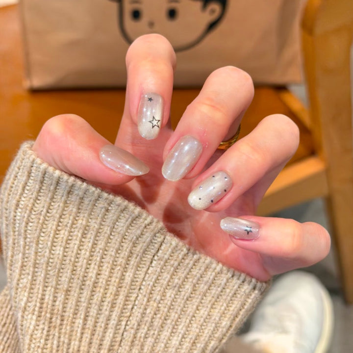 Creative Floral Design Press-On Nails