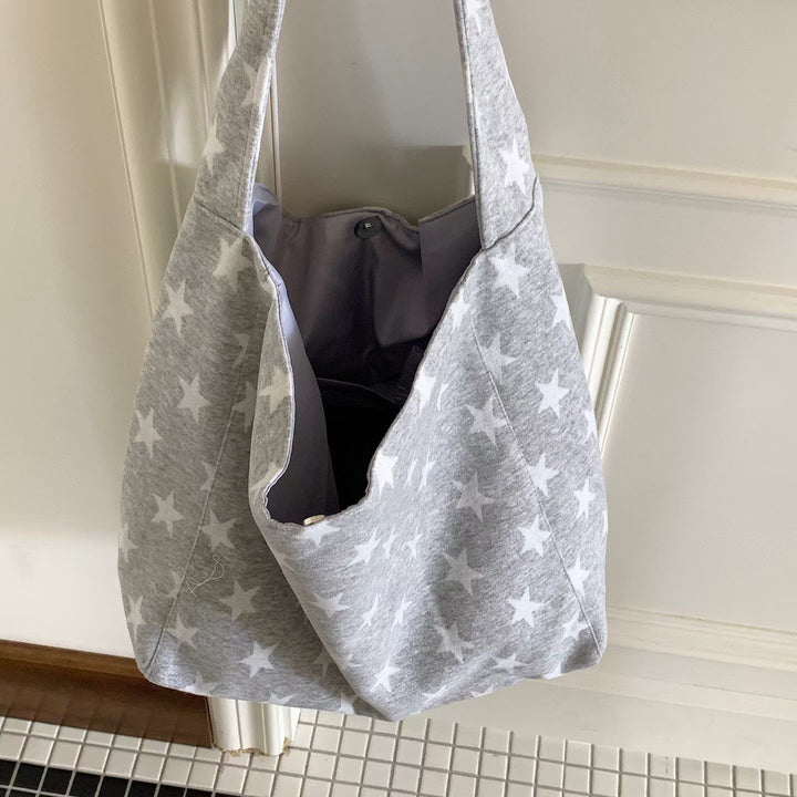 Casual Soft Fabric Hobo Bag