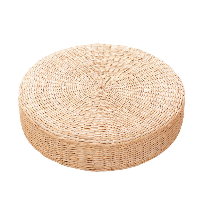 Handwoven Pouf in Boho Style Kalsten