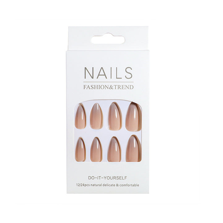 Natural Effect Press-On Nail Set Kalsten