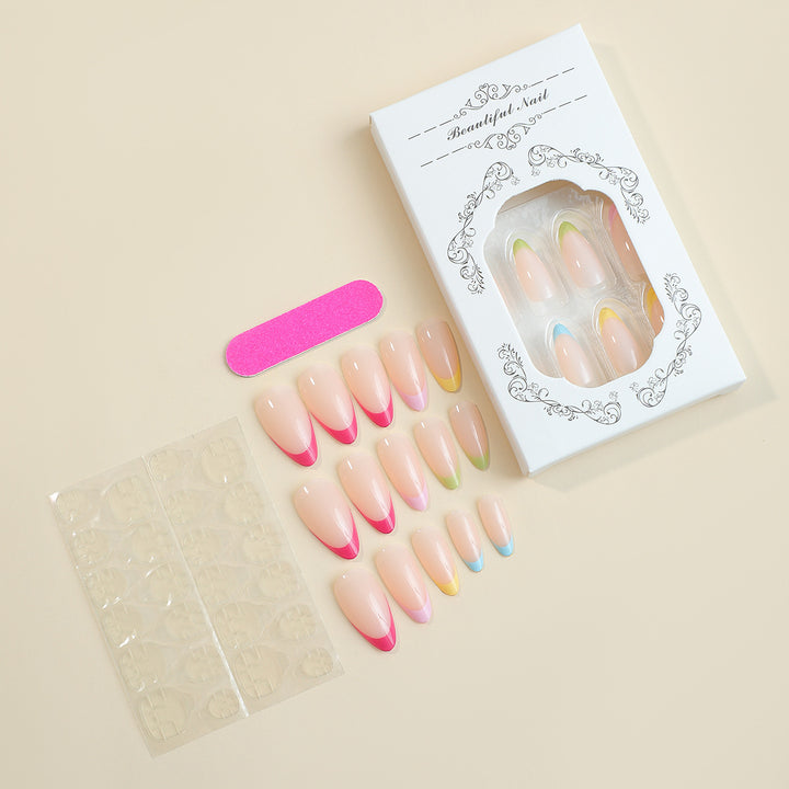 Premium Decorative Press-On Nail Kit Kalsten