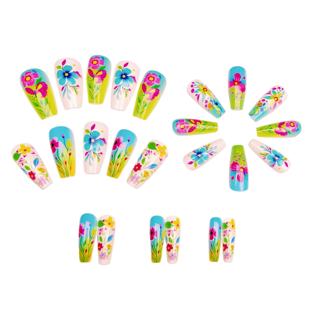 Creative Flower Nail Design Kalsten