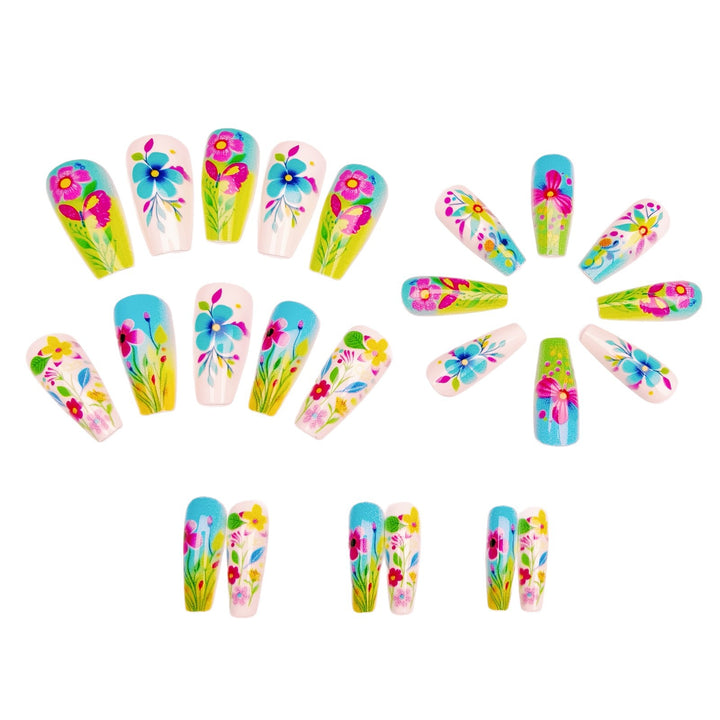 Creative Flower Nail Design Kalsten
