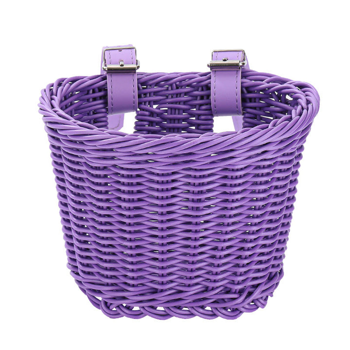 Women's bicycle basket with sturdy carrying handles Kalsten