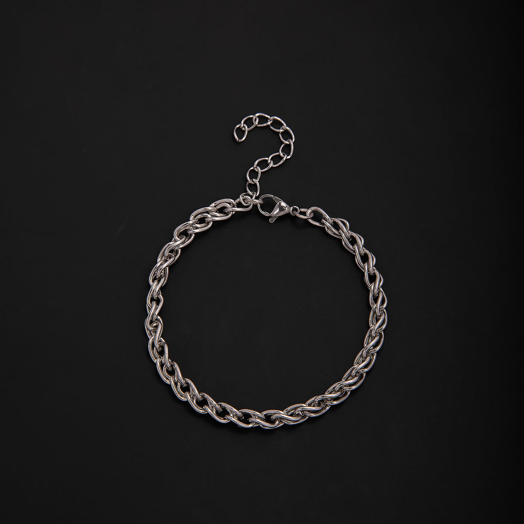 Elegant Geometric Link Bracelet Kalsten