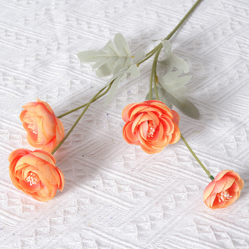 Artificial Velvet Flower Stem Arrangement