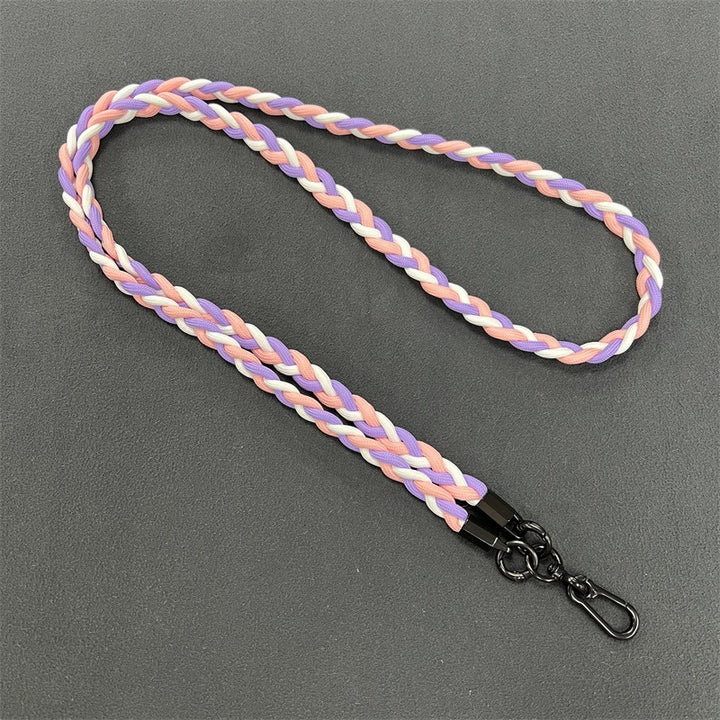 Braided Phone Lanyard with Secure Clips Kalsten