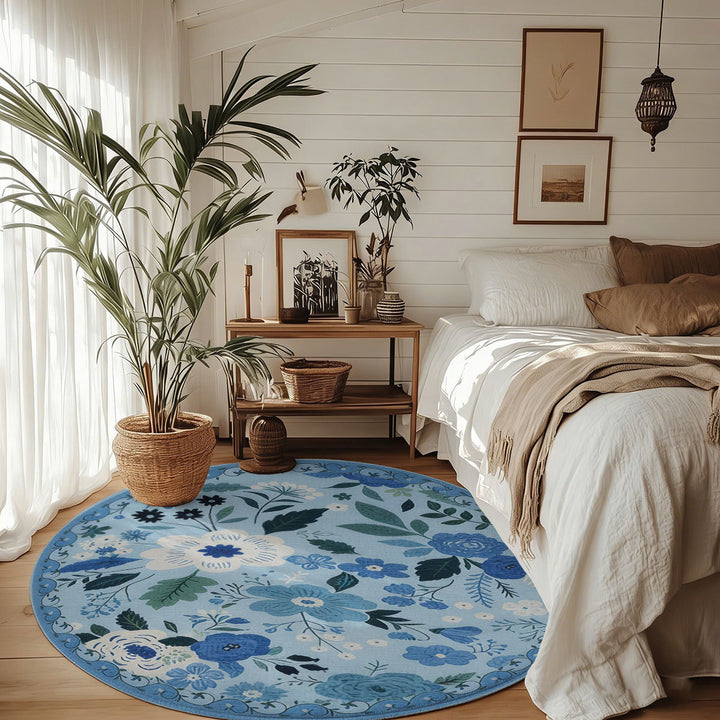 Floral Pattern Area Rug