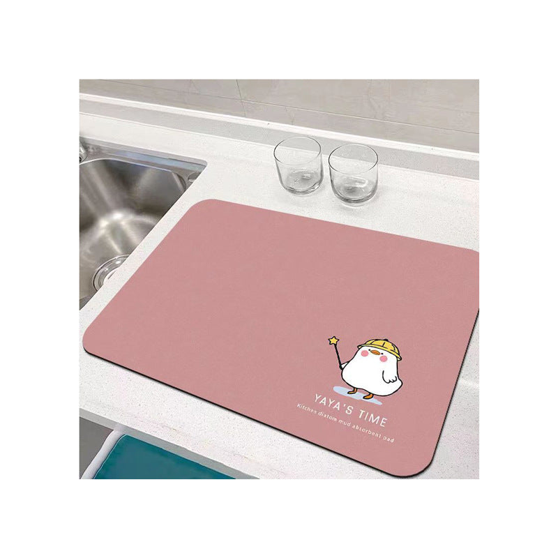 Cartoon Cat Kitchen Mat