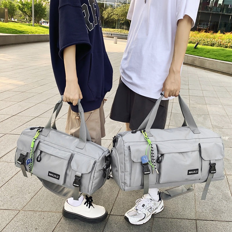 Versatile Multi-Pocket Sports Duffel Bag Kalsten