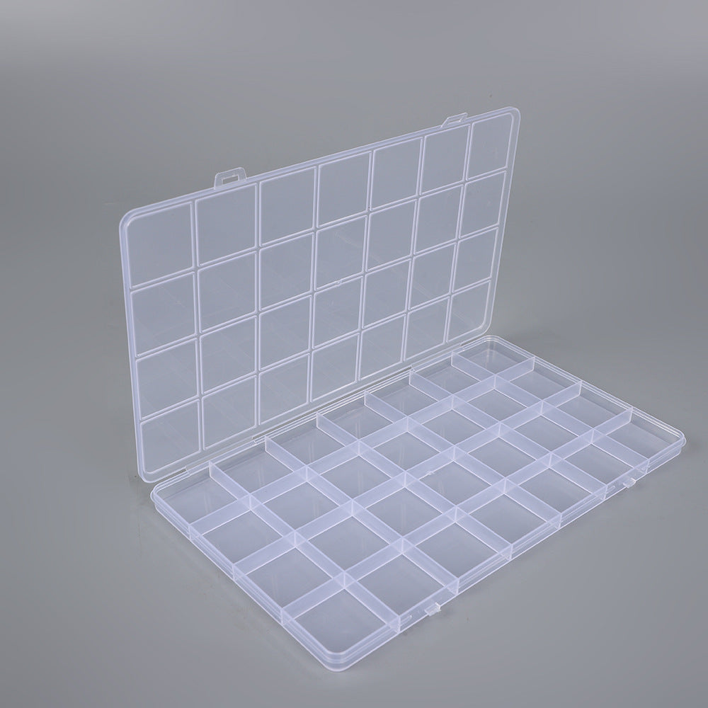 Clear Multi-Section Craft Supply Storage Case Kalsten