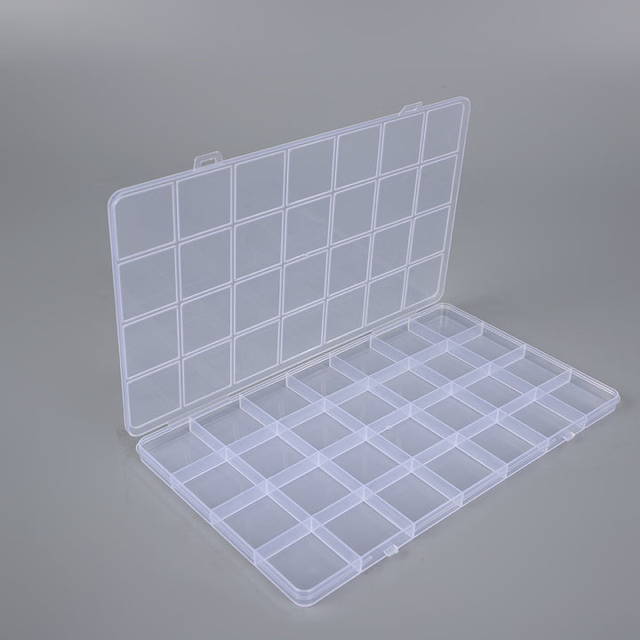 Clear Multi-Section Craft Supply Storage Case Kalsten