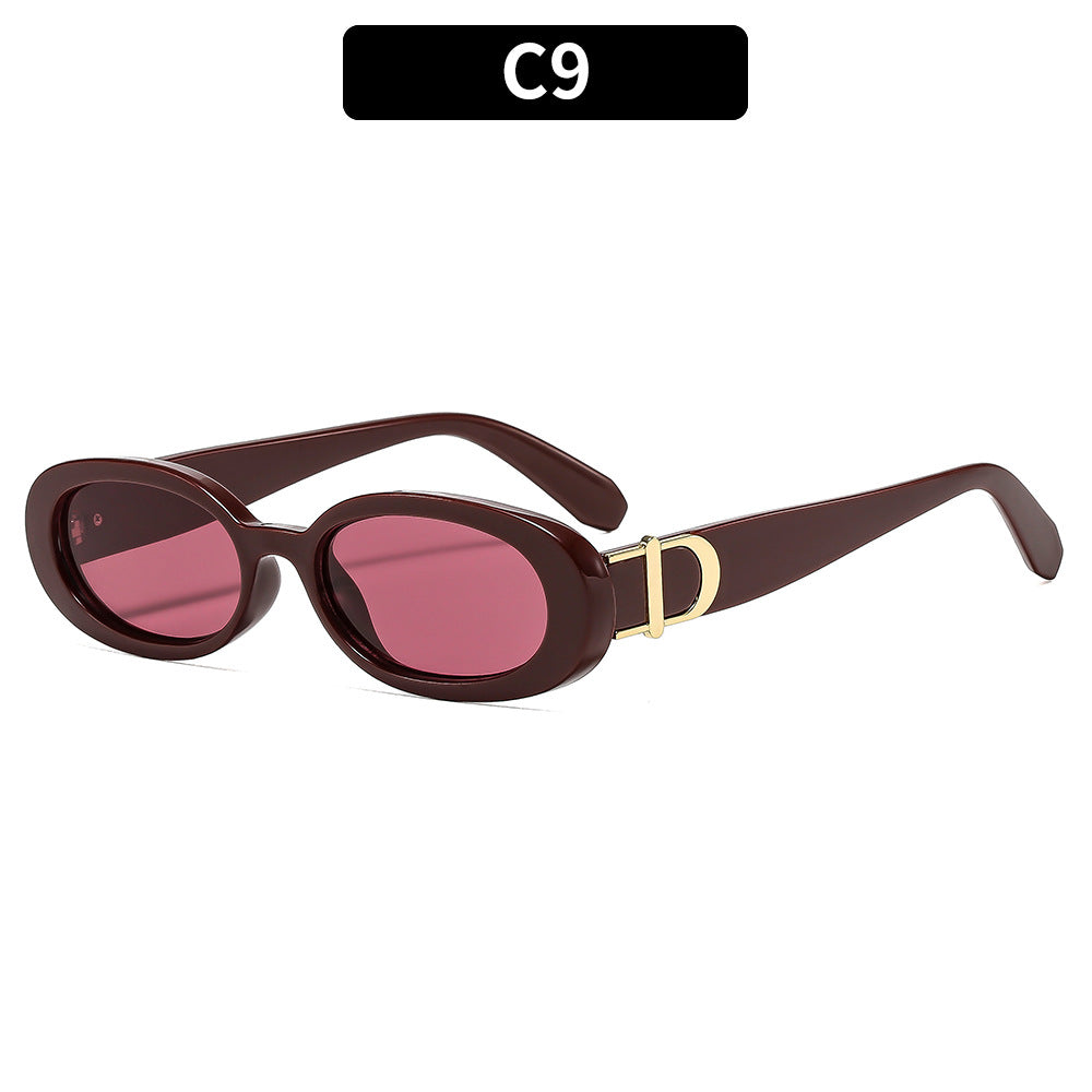 Vintage-Inspired Rounded Sunglasses