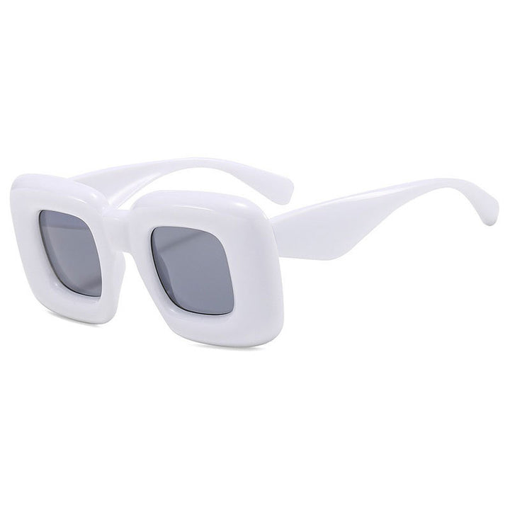 Modish Chunky Square Frame Sunglasses
