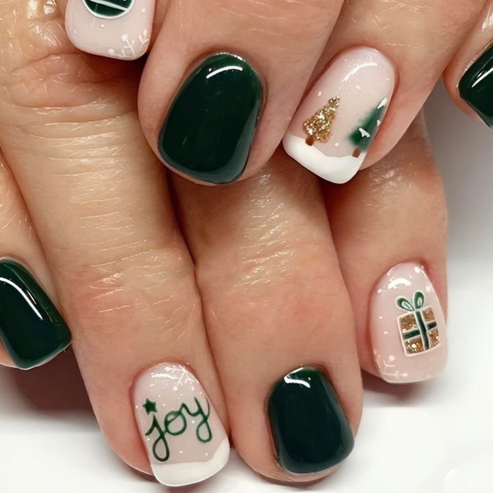 Festive Holiday Nail Art Design Kalsten