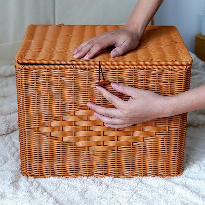 Stylish Woven Storage Chest Kalsten