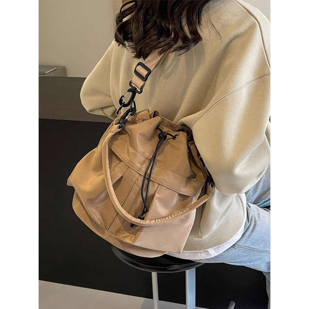 Casual Drawstring Bucket Bag Kalsten