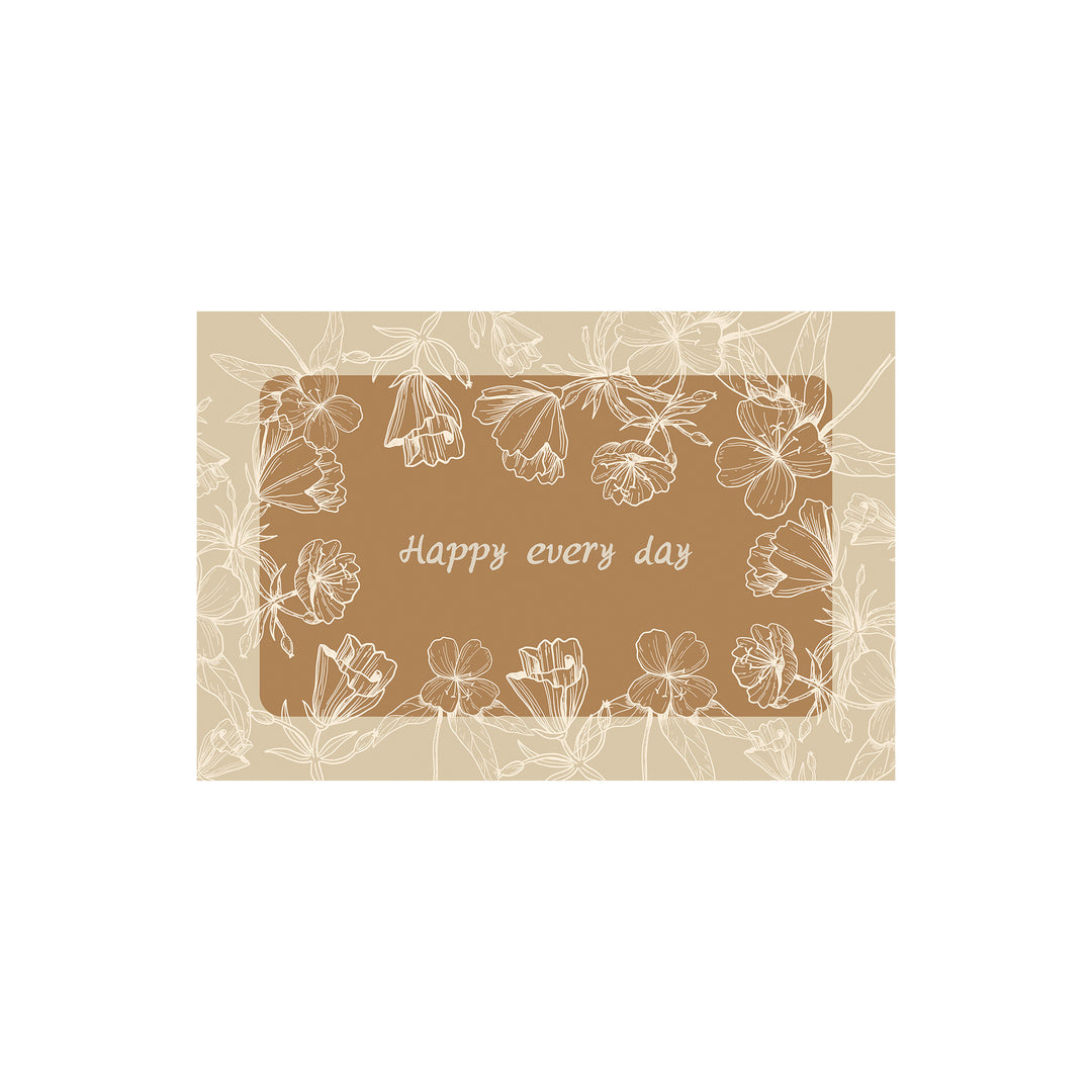 Non-Slip Abstract Design Bath Mat Kalsten