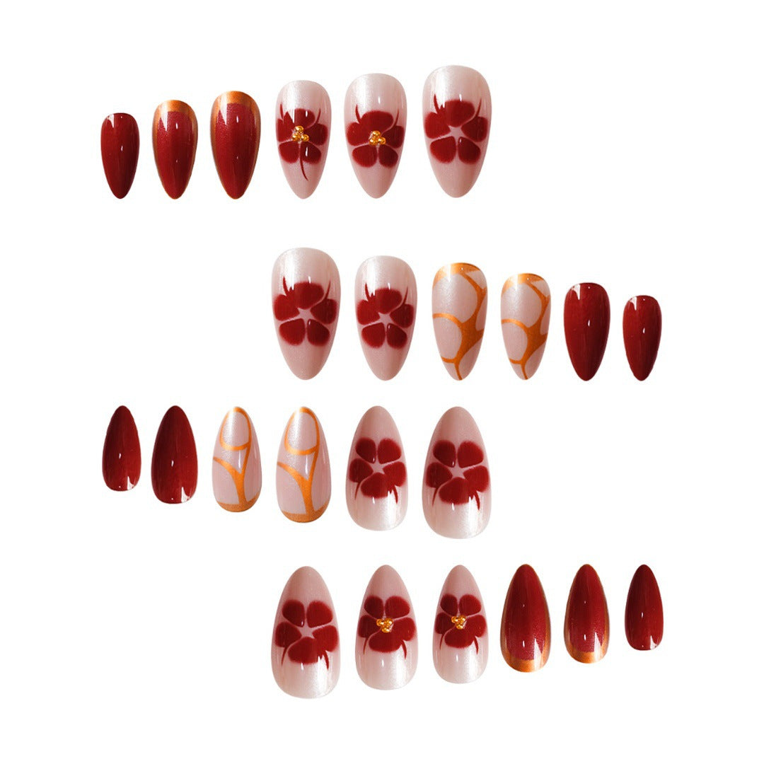 Glamorous Stiletto Nail Extensions Kalsten