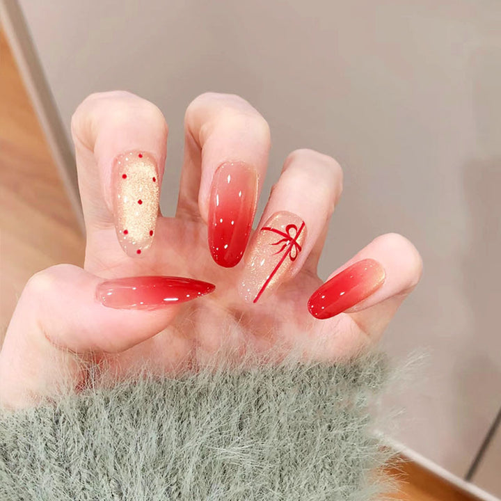 Whimsical Bunny-Themed Press-On Nail Art Set Kalsten