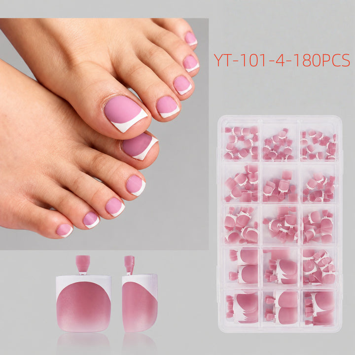 Artificial Nail Set with French Tips Kalsten