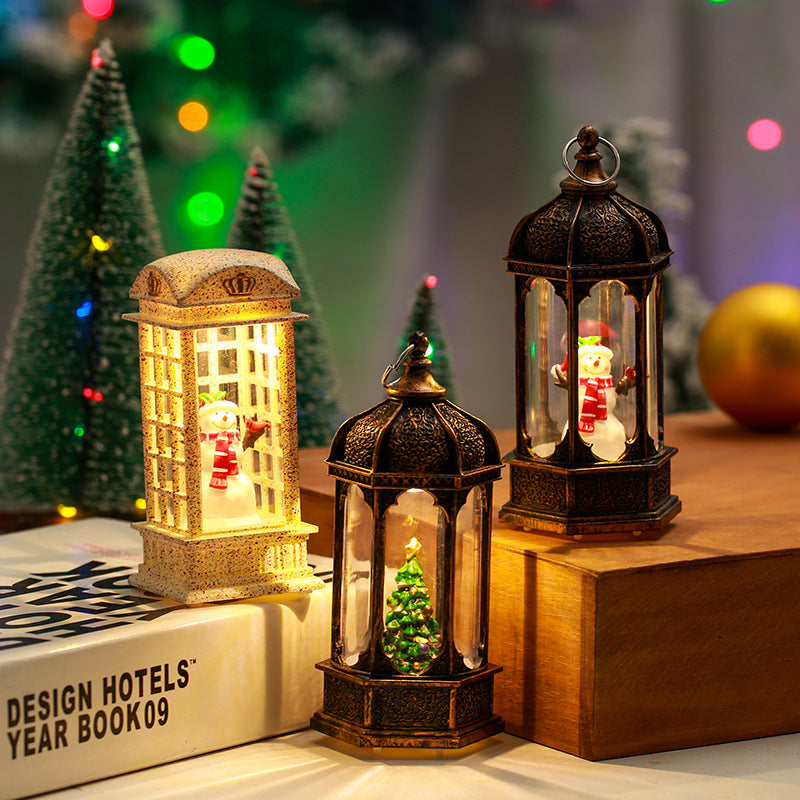 Decorative Christmas lantern with LED lighting Kalsten