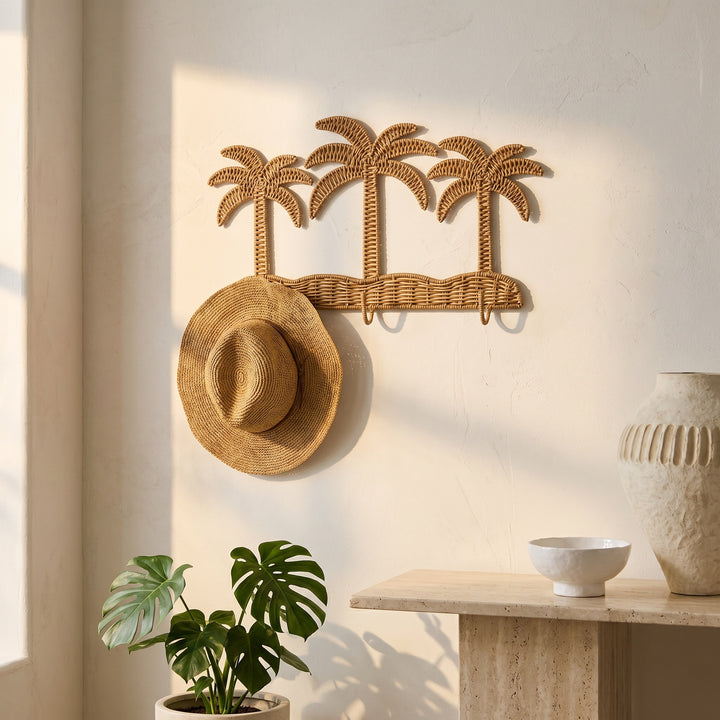 Wall wardrobe in palm design Kalsten
