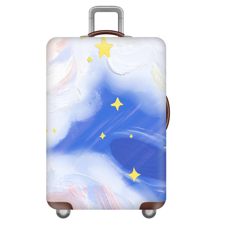 Women's Hard Shell Suitcase with Cheerful Kalsten Design