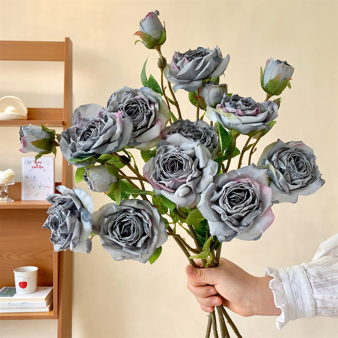 Premium Faux Silk Rose Bouquet