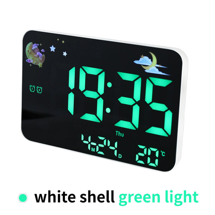 Digital alarm clock with projection and temperature display Kalsten