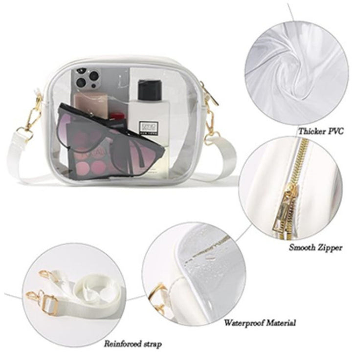 Transparent Cosmetic Shoulder Bag Kalsten