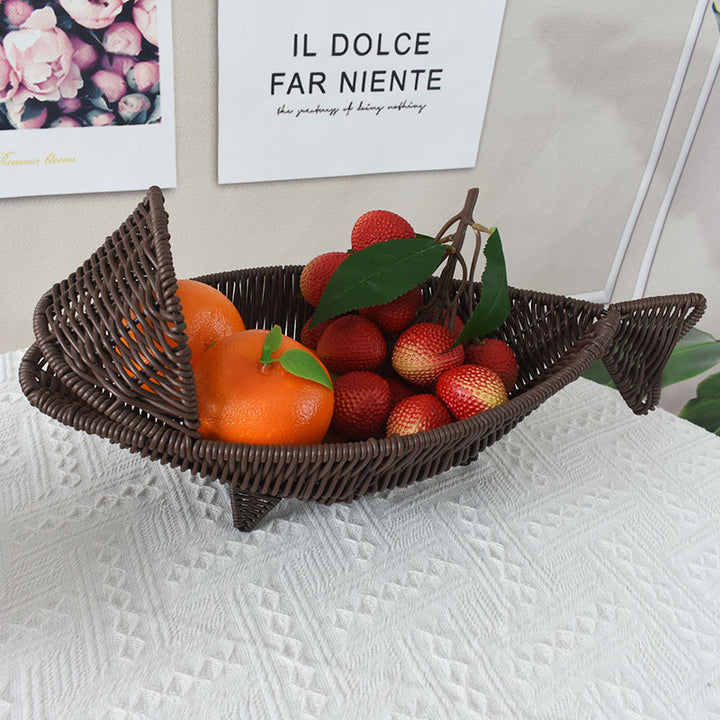 Decorative Fish-Shaped Storage Basket Kalsten