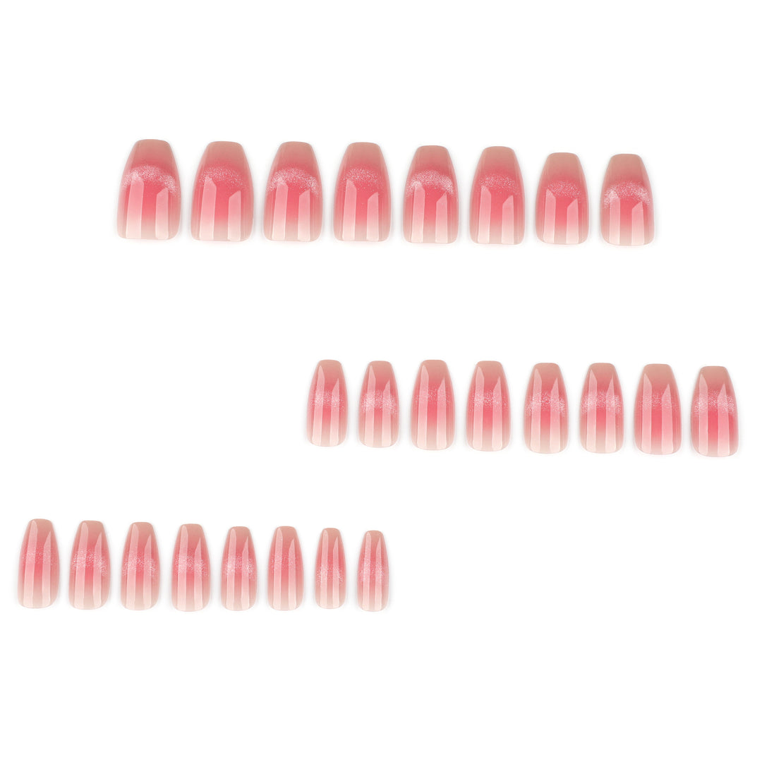 Artistic French-Tip Nail Extensions Kalsten
