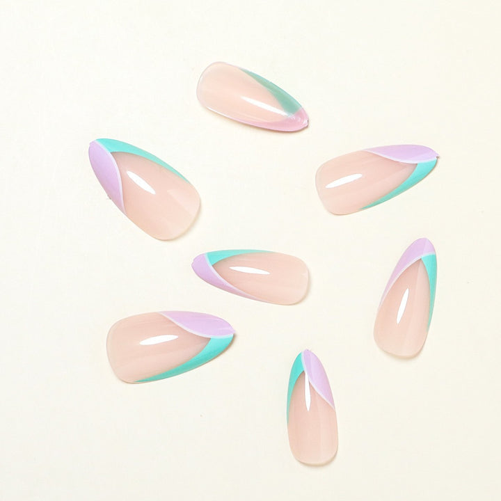 Creative Press-On Nail Design Kalsten