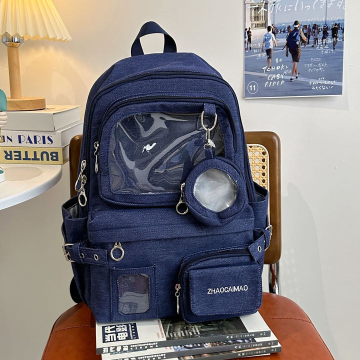 Stylish Multi-Functional Transparent Backpack