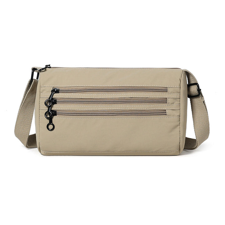 Functional Multi-Zipper Crossbody Bag Kalsten