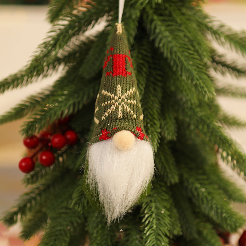 Decorative Felt Santa Gnome Ornament Kalsten