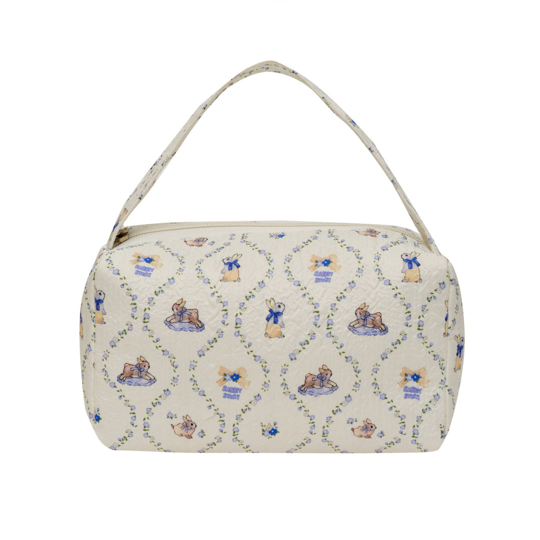 WoCharming Quilted Travel Cosmetic Bag Kalsten