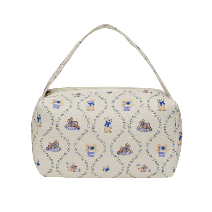 WoCharming Quilted Travel Cosmetic Bag Kalsten