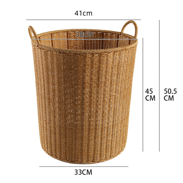 Unisex Large Storage Basket with Sturdy Carrying Handles Kalsten