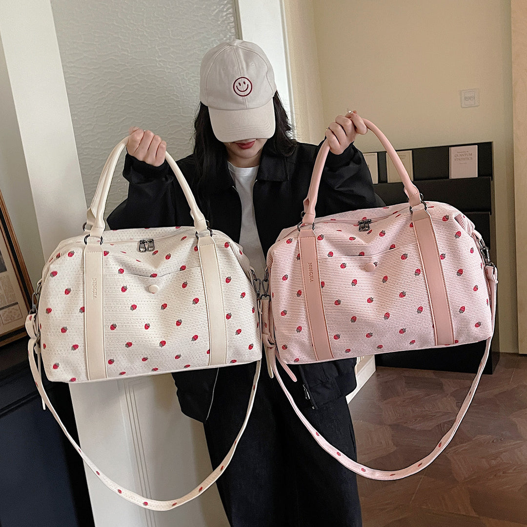 Stylish Quilted Weekend Duffle Bag Kalsten