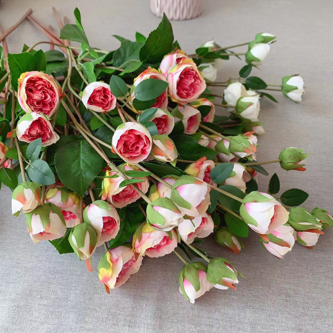 Realistic Garden Rose Stem