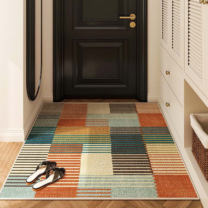Geometric Patterned Entrance Mat