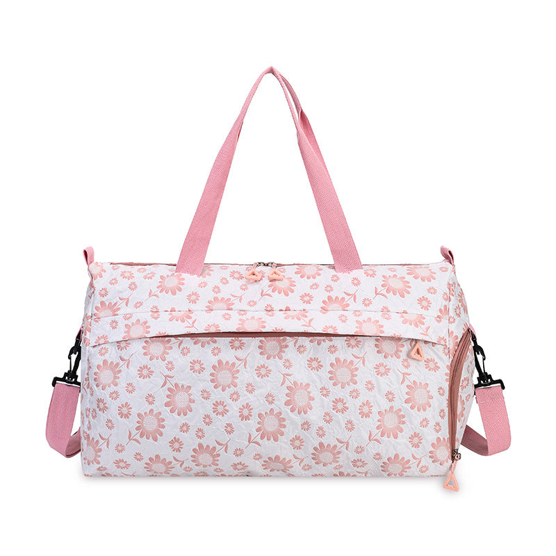 Floral Patterned Travel Duffle Bag Kalsten
