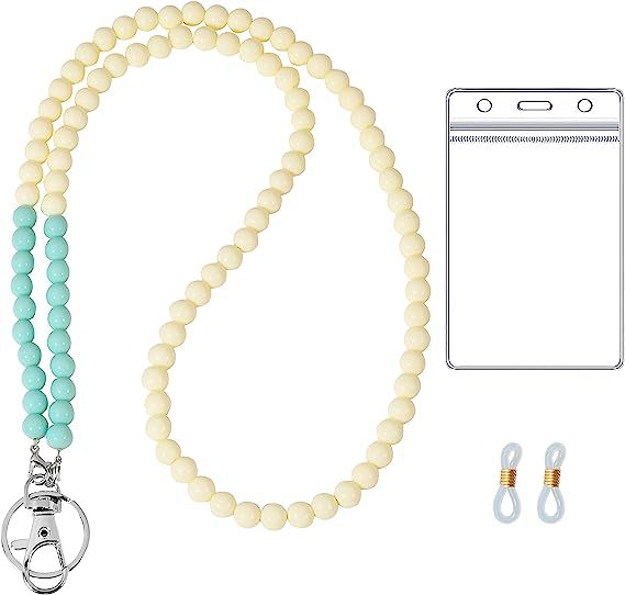 Beaded Lanyard with ID Holder Kalsten