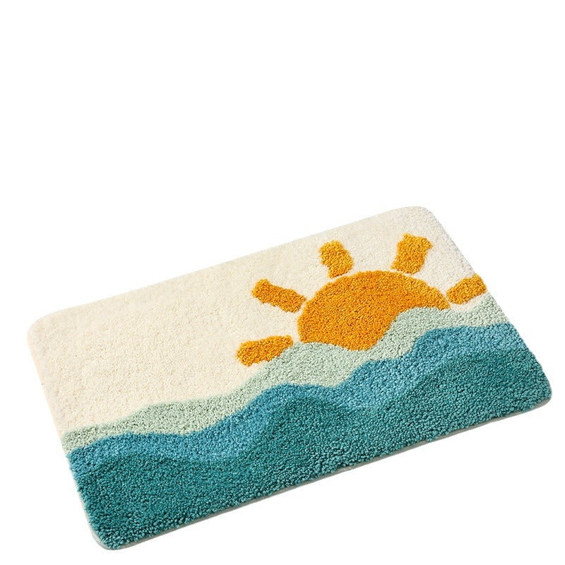 Plush Decorative Bath Mat Kalsten
