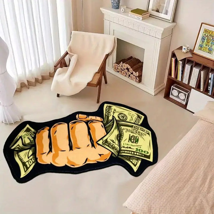 Money Stack Decorative Rug