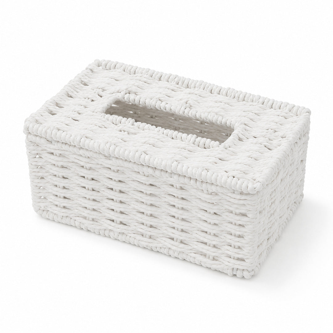 Woven Tissue Box Cover Kalsten
