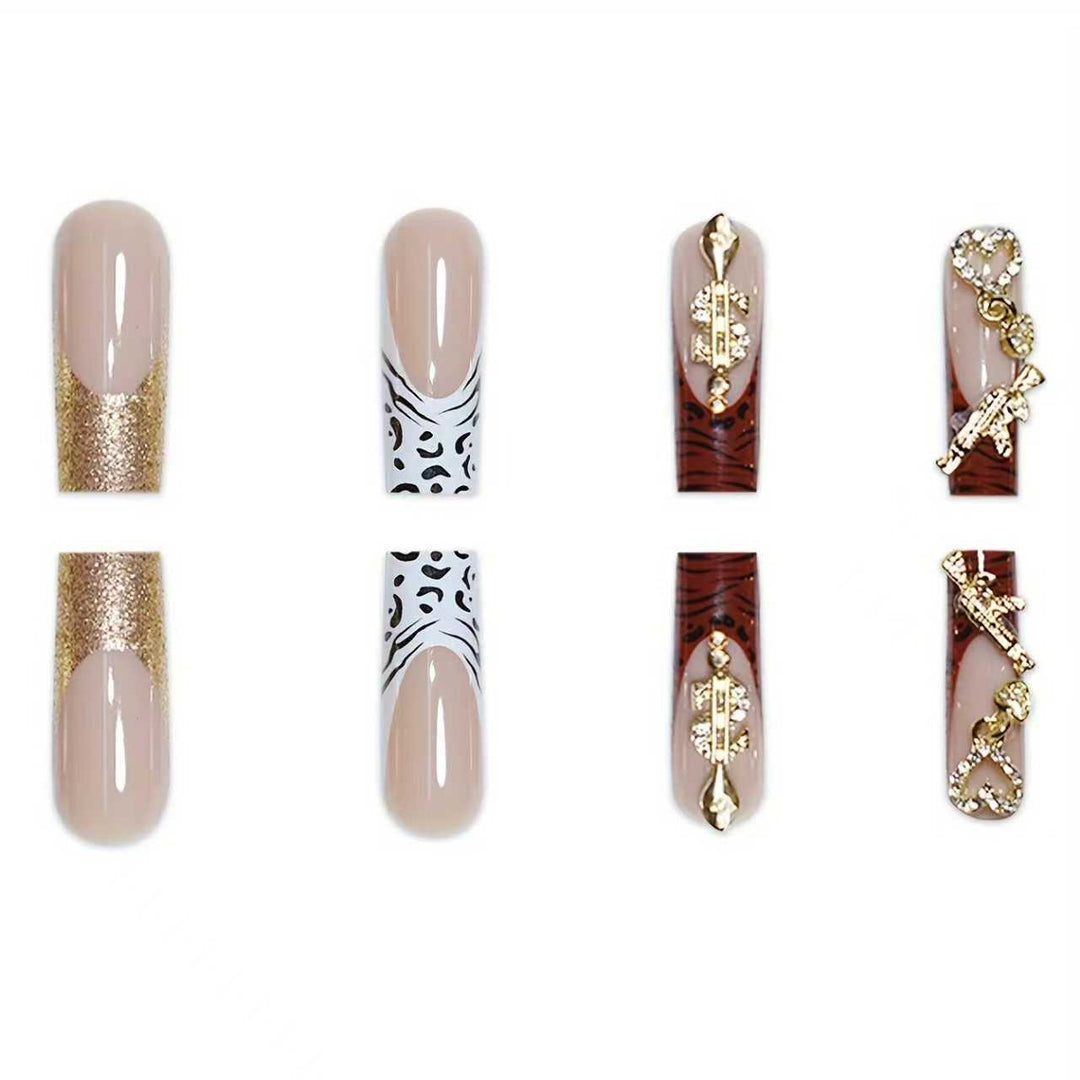 Luxury 3D Art Nail Extensions Kalsten