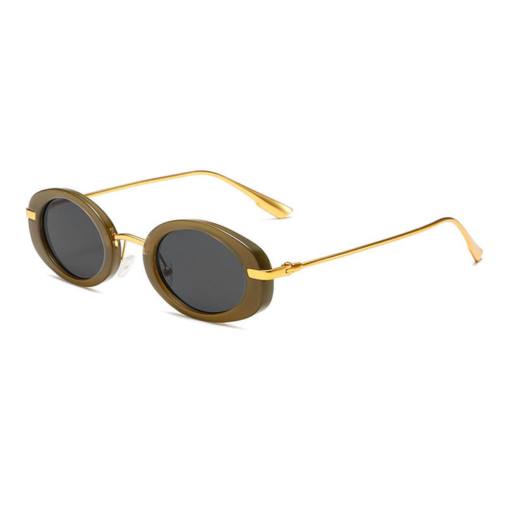 Elegant Oval Frame Sunglasses Kalsten